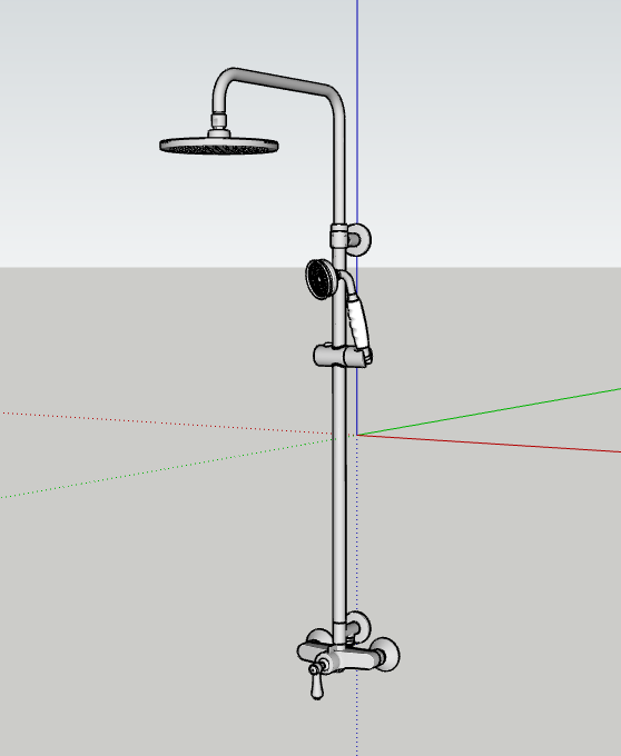Réalisation d'une colonne de douche lors de mon stage de 3ème